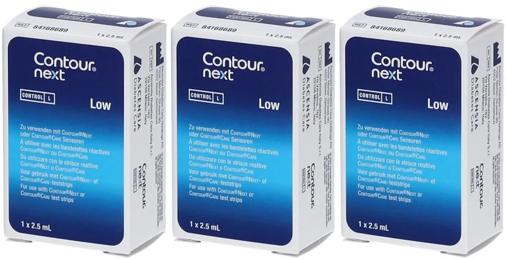 Contour® Next Kontrolllösung niedrig