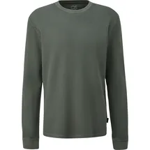 QS Longsleeve Strukturjersey grün L