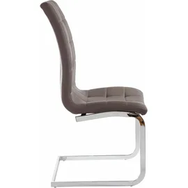 INOSIGN »Lola« (Set) 2 oder 4 Stück, Bezug in Kunstleder oder Samtsoff, chrom Metallgestell