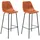 Happy Garden Vintage-Barhocker Lucien 75 cm Cognac