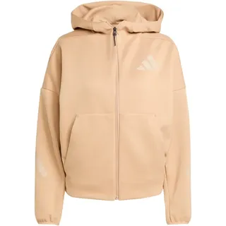 adidas Z.n.e Reißverschlusspullover Sweatshirt Warm Sandstone L