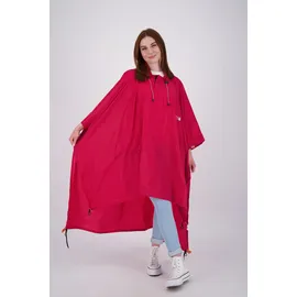 DEPROC activ Regenponcho CORNWALL PONCHO WMN in Großen Größen erhältlich Gr. XL (48/50), rot, | 66520962-XL