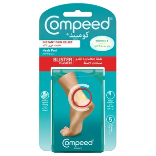 Compeed Blasenpflaster Ferse, Medium, 5 Stück