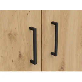 milino Mehrzweckschrank 80 x 195 x 40 cm Eiche Artisan