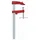 PIHER Schraubzwinge Metall 25 cm grau