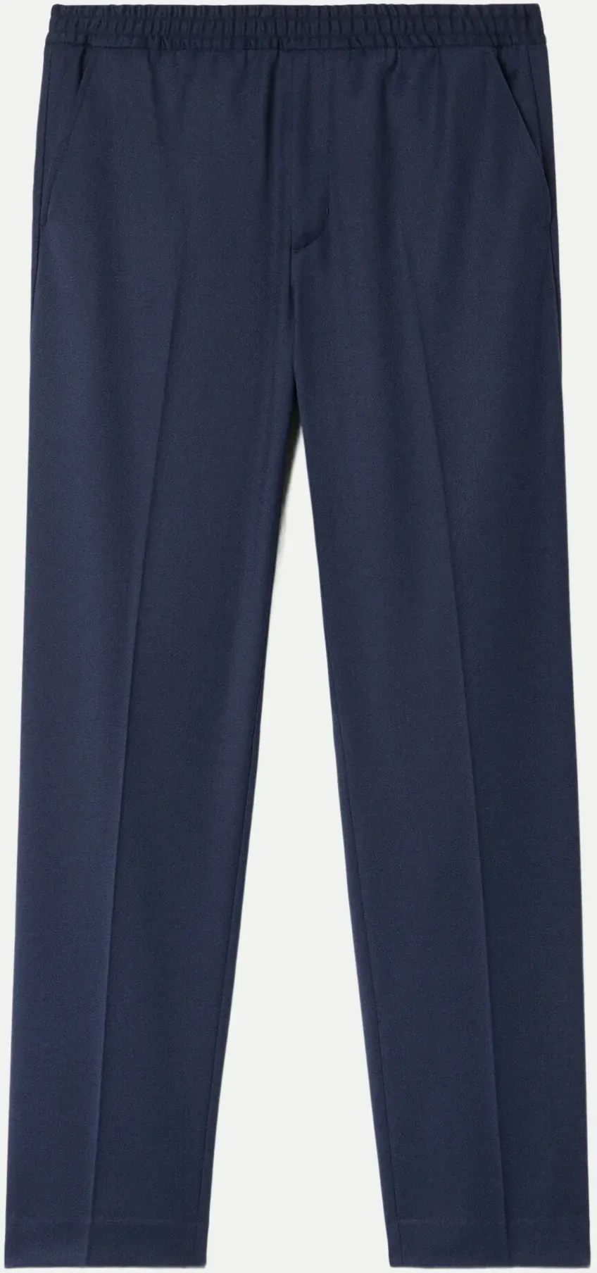 Relaxed-Fit Hose Terry Blau 52
