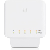 UBIQUITI networks Ubiquiti UniFiSwitch Flex Outdoor Gigabit Managed Switch, 5x RJ-45, 46W PoE++ PD (USW-Flex)