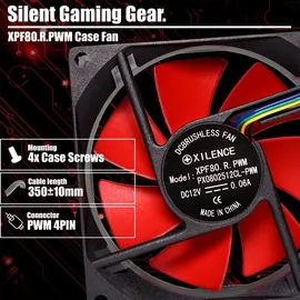 Xilence XPF80.R.PWM 80mm PWM Gehäuselüfter