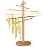 Relaxdays Nudeltrockner Bambus Hellbraun