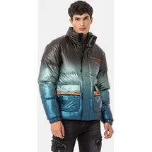 Cipo & Baxx Winterjacke blau L