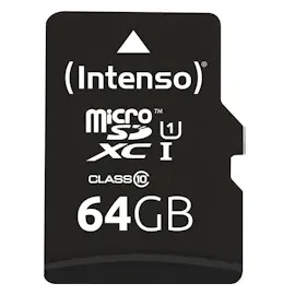 Intenso microSD UHS-I Premium 64 GB + SD-Adapter