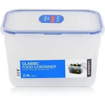 Lock & Lock Frischhaltedose eckig transparent 2,4 l