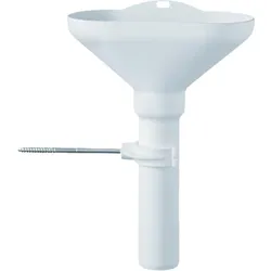 Trichter für Leckwasser OHA® 2065 (Ausführung: Kunststofftrichter mit Verstellrohr für Leckwasser inkl. Wandhalterung)