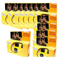 TopShot 12 x Einwegkamera Topshot gelb/rot Einwegkamera