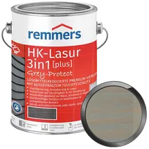 Remmers HK-Lasur 3in1 Grey Protect silbergrau, matt, 0,75 Liter, Lösemittelreduzierte Premium-Vergrauungslasur für außen, 3in1, schnelltrocknend, langlebig