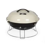 LIVOO Holzkohlegrill 38cm beige - DOC301