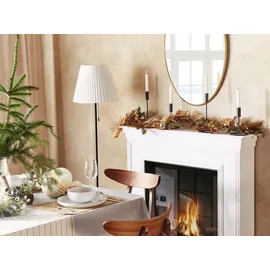 Beliani Weihnachtsgirlande Murcja 150 cm Gold