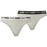 Puma 2P Iconic, Solid String Grau Small Damen