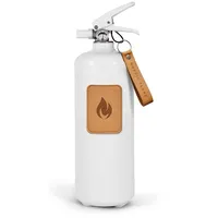 Nordic Flame Feuerlöscher 2 kg - Hellbraunes Leder