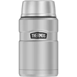 THERMOS Isolierspeisegefäß STAINLESS KING FOOD JAR 0,71 L Edelstahl matt doppelw...