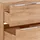 Lomadox Waschtischunterschrank 4 Auszüge 141 x 60 x 46 cm Braun