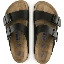 Birkenstock Arizona Weichbettung Birko-Flor schwarz 43