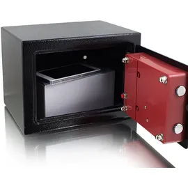 Santul Safe Wandtresor Wandsafe Schranktresor Geldschrank Möbeltresor Geldsafe Schwarz