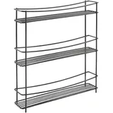 Metaltex Kumino Lava Gewürzregal 3-Etg. 35x8x37cm TouchTherm