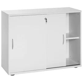 MÖBELPARTNER Serie 4000 Aktenschrank 100 x 39,5 x 76,0 cm grau