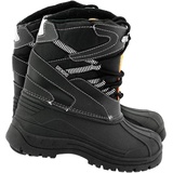 REIS BSNOW-FMN_BP41 Grensho Winterschuhe, Schwarz-Orange, 41 Größe