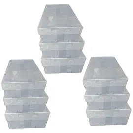DYNASUN Schuhbox PP435 9-tlg. transparent