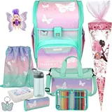 pridera Butterfly Wishes 10-tlg. pink/rosa/mint