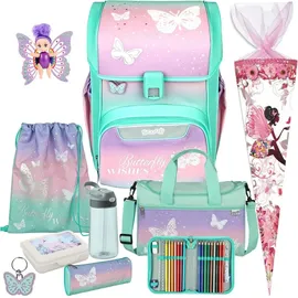 pridera Butterfly Wishes 10-tlg. pink/rosa/mint