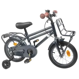 vidaXL Kinderfahrrad 12 Zoll Dunkelgrau