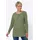 Classic Basics Sieh an! Longshirt in lindgrün-moos-bedruckt | Gr.: 50