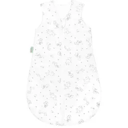 ODENWÄLDER Jersey-Schlafsack animal farm white, 90 cm