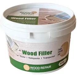 WoodRepair Spachtelmasse Wood Filler, 400g Dose - Farbe: Birke - Menge: 1 Stück (400g Dose)
