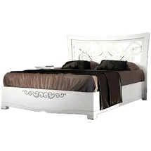 vaccari cav giovanni Doppelbett 140 x 200 cm Weiß