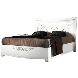 vaccari cav giovanni Doppelbett 140 x 200 cm Weiß