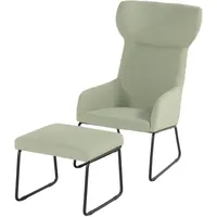 Hartman Chris Loungesessel mit Loungehocker Aluminium