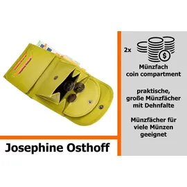 Josephine Osthoff Handtaschen-Manufaktur Josephine Osthoff Geldbörse unisex Portemonnaie limone