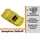 Josephine Osthoff Handtaschen-Manufaktur Josephine Osthoff Geldbörse unisex Portemonnaie limone
