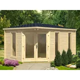 Lasita Maja Edinburgh 2 4,48 x 2,80 m natur