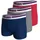 NFL Huddle Boxer blau/grau/rot XXL 3er Pack