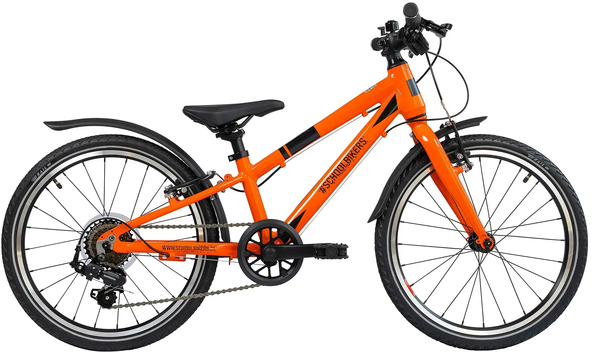 Kinderfahrrad - Schoolbikers 20 Zoll 7-Gang | ab 6 Jahren - Orange