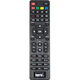 Telestar Fernbedienung für IMPERIAL T2 IR und IMPERIAL T2 IR Plus - Schwarz