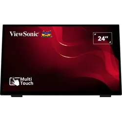 Viewsonic TD2465 Signage-Display Interaktiver Flachbildschirm 61 cm (24") LED 250 cd/m2 Full HD Schwarz Touchscreen
