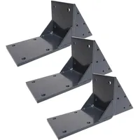 Mendler 3er-Set Dachsparrenadapter für Kassetten-Markise T124, Dachsparren Halterung Adapter