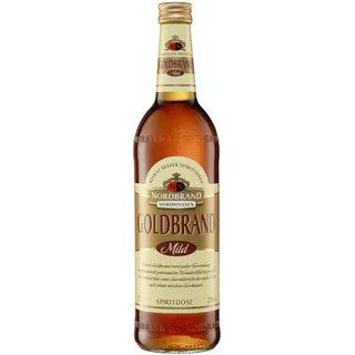 open food Nordbrand Goldbrand Weinbrand mit 28% vol. Alkohol (1 x 0,7L)