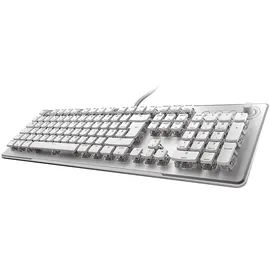 Turtle Beach Vulcan II Max, Linear, Gaming Tastatur, Mechanisch, Kabelgebunden, Weiß